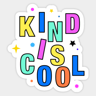 Mobile back cover (kind is cool) Sticker